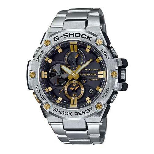 

Casio G-Shock G-STEEL Smartphone Link Watch GST-B100D-1A9JF Men s Silver
