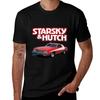 T-shirt Starsky e Hutch t-shirt da uomo t-shirt grafiche t-shirt con stampe t-shirt da uomo confezione T-shirt bianca