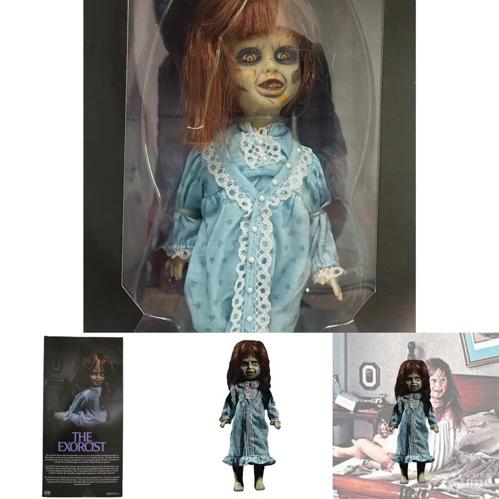 10-Zoll Exorzist Orcist Handwerksmodell Figur Cartoon-Stil PVC-Material