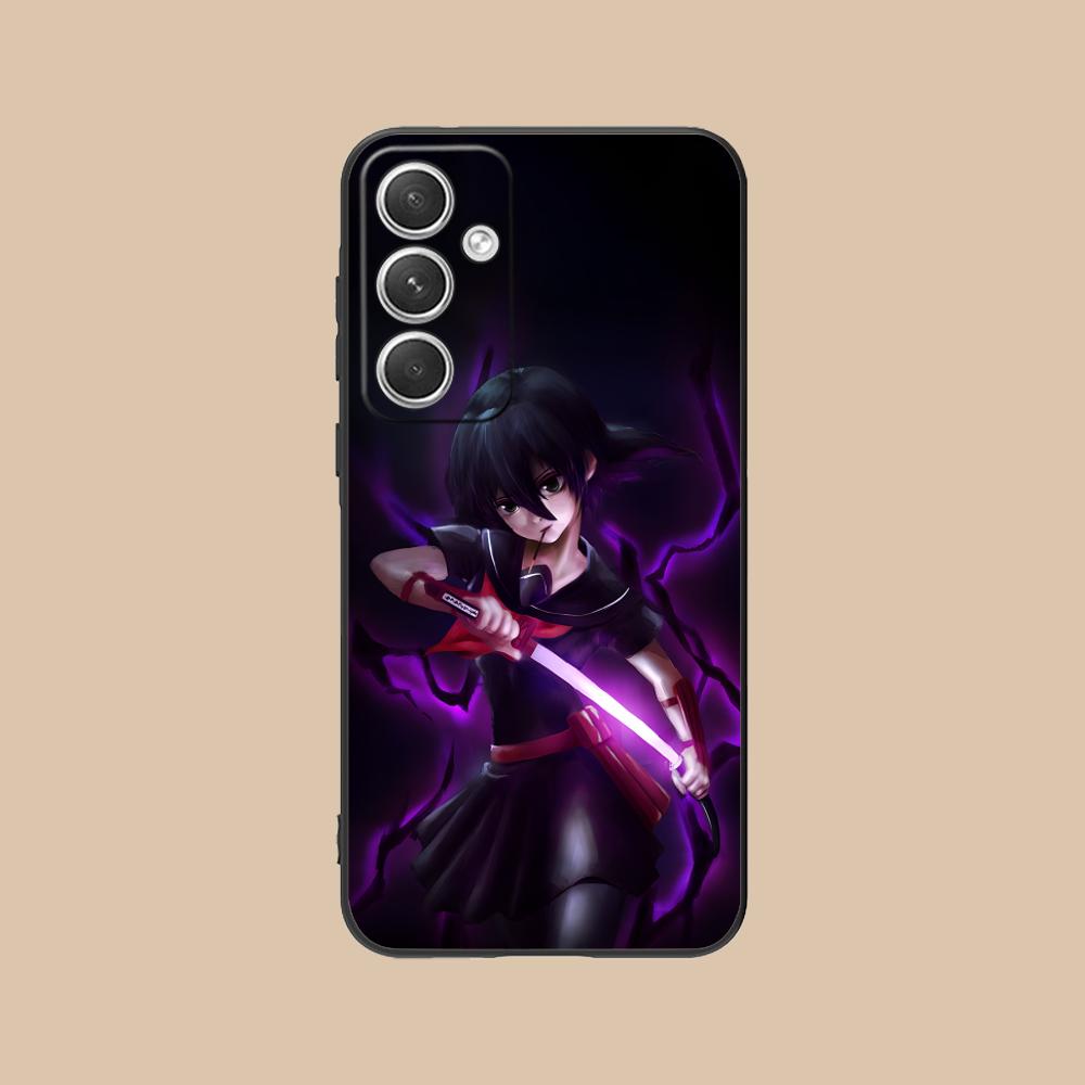 Akame Kurome Matte TPU Mobile Phone Case for Samsung Galaxy S26 S25 S24 S23 S22 S21 S20 Note20 Plus FE Ultra Colorful Cover