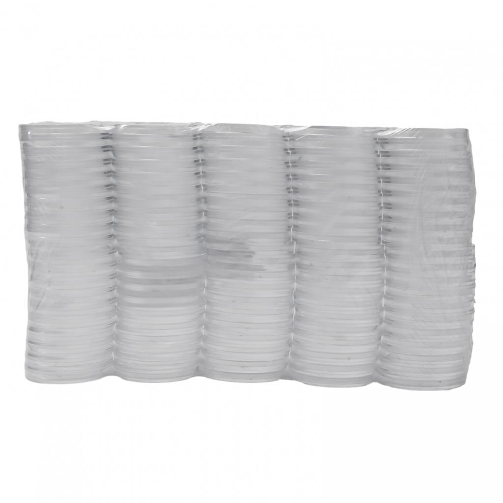 39mm Münzkapseln Münzsammlung Plastik Transparent