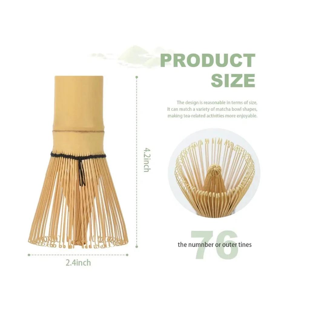 Japanese Matcha Whisk Chasen 100 Prongs for Tea