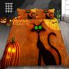 Halloween Decorative Quilt Cover Pillowcase Two Or Three-Piece Set Polyester 3D Digital Printing