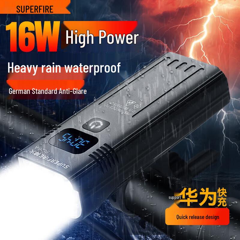 Supfire BL26-A 2000-Lumen Rechargeable Bicycle Front Light