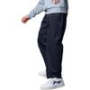 Li-Ning Pure Color Zip-Up Straight-Leg Casual Pants Men Bottoms Black AKXR457-3