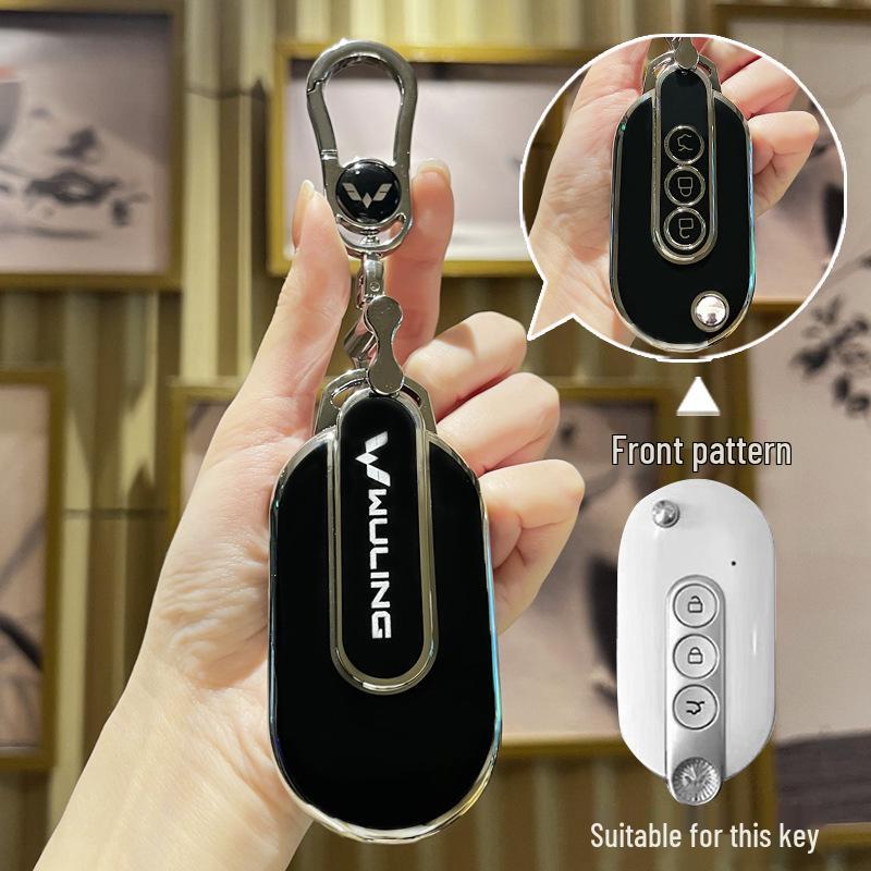 2022 Wuling Hongguang Mini EV Key Case Macaron Buckle for Baojun 730