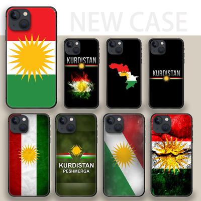 Kurdistan Kurdish Flag Phone Case Cover Coque For Iphone Xiaomi Mi Samsung Galaxy Redmi Note A S 11 12 13 14 15 22 23 24 5G Pro Plus Max Fe Ultra