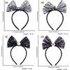 Teen Girl Photography Headbands Spooky Bowknot Shape Hairband Adult Headpiece Carnivals Party Role Play Costume Tool