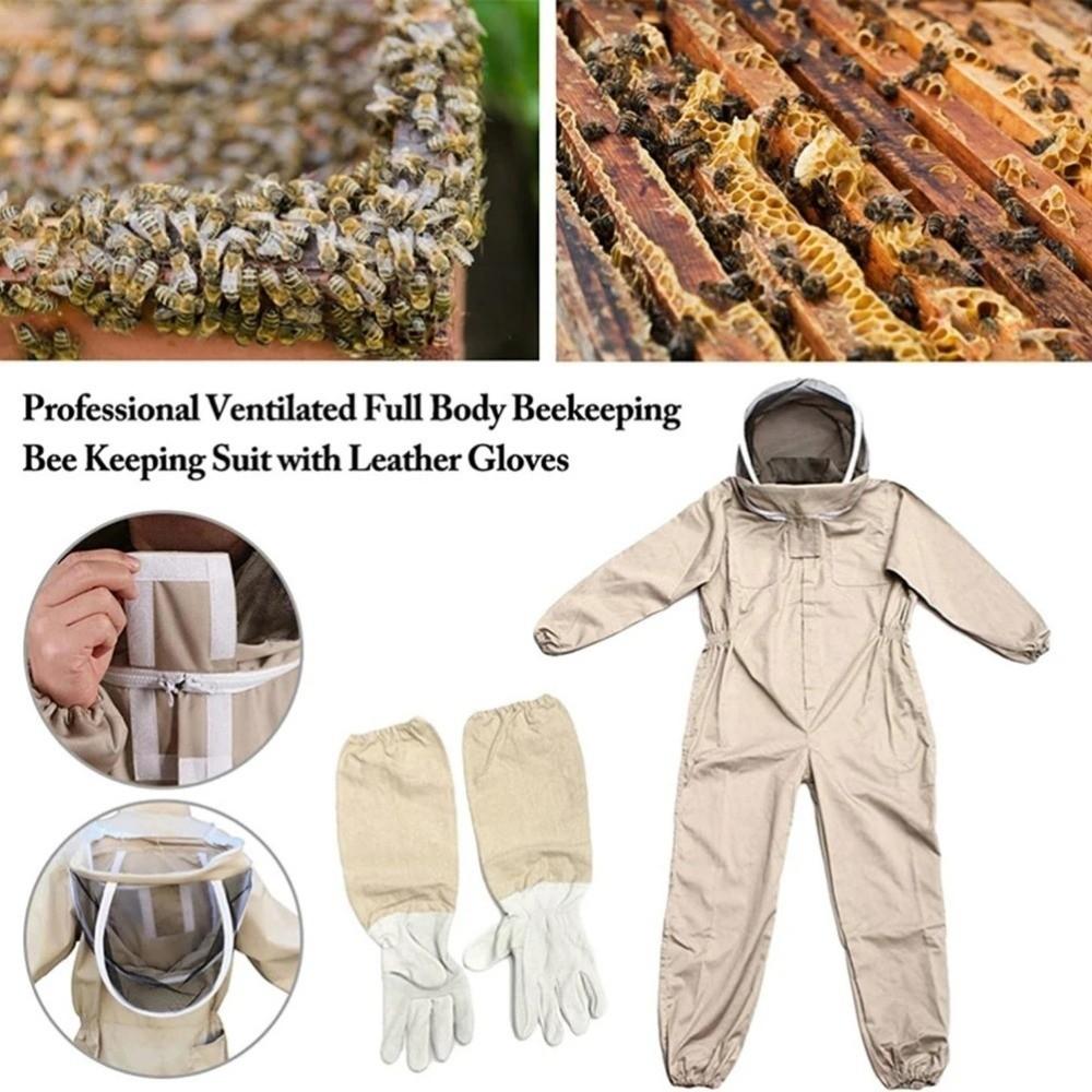 Professional Grade Beekeeping Protective Suits Full Body Bee Suit  Beekeeping Activities
