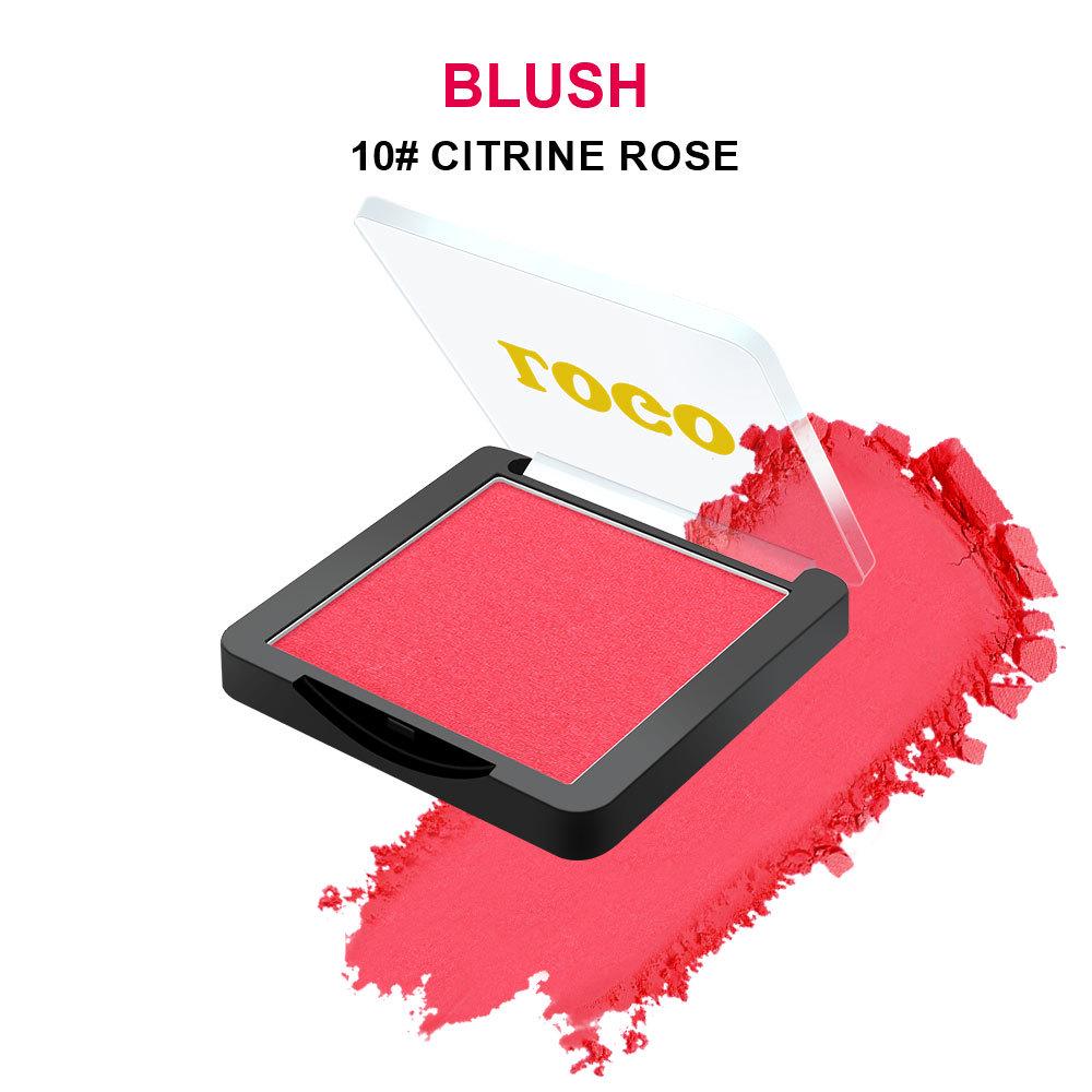 Versatile Matte Blush Palette: Low-Saturation, Single-Color Option