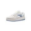 Anta Life Collection Skateboard Shoes Men's Low Top Ivory White/Dusty Blue/Fish Belly White 912638026-4