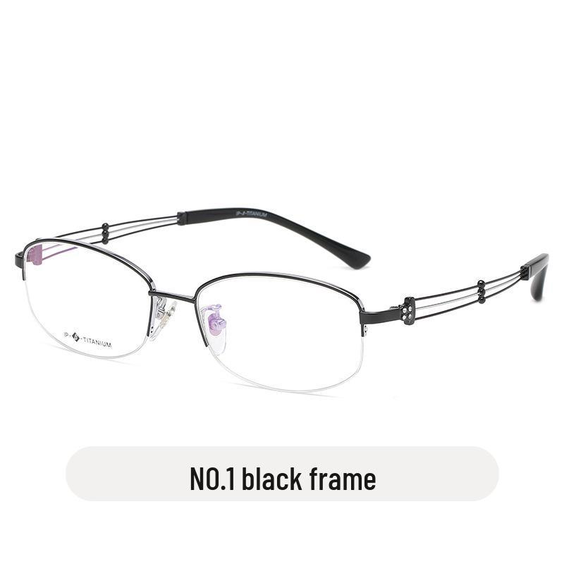 

Литературные круглые полуободковые оправы для очков для близорукости FMTS6015