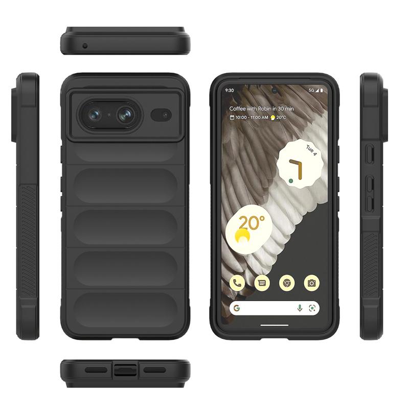 For Google Pixel 8 Case Cover For Google Pixel 8 7A 6A Bumper Soft Silicon Anti-slip Coque Funda Para Case For Google Pixel 8 5G