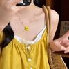 Trendy Colorful Resin Flower Pendant Necklace For Women Girl 2026 New Aesthetic Charm Neck Jewelry Accessories Decorations