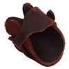 Bow Arrow Thumb Guard Recurve Traditional Bow Finger Tip Protector Archery Thumb Ring Tap Dark Brown