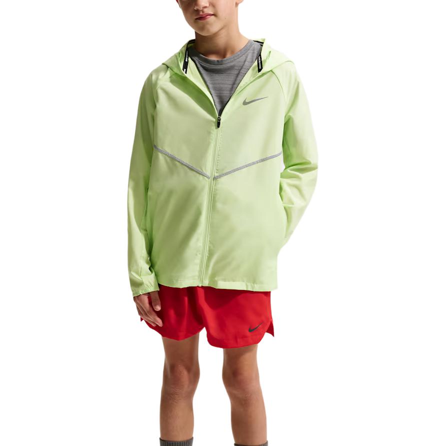 Nike Jacket FW25 Miler New Year Edition Year Of The Horse Limited Hooded Water-Resistant Long Sleeve Kids Kids Jackets IO3389-360
