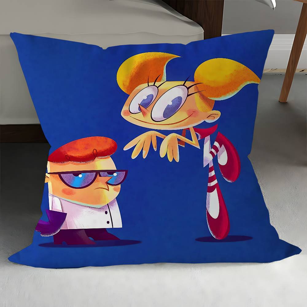 Dexters Labor Didi Büro Kissenbezug Auto Kissenbezug 45X45CM Lendenkissenbezug Sofakissenbezug