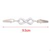 Alloy Clip Fastener Sweater Brooch Fashionable Cloak Clasps for Shirt Women Girls Neckerchief