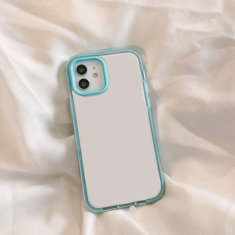 Fashion Transparent Phone Case for Iphone 11 12 13 14 15 Pro Max XS X XR Max 7 8 Plus SE 2020 Mini Candy Bumper Back Cover