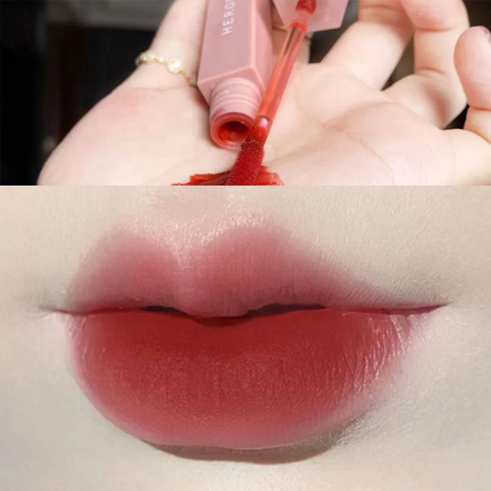 Non-stick Cup Mud Matte Velvet Mist Lipstick Waterproof Pseudo Natural Lip Gloss Color Development Long-lasting