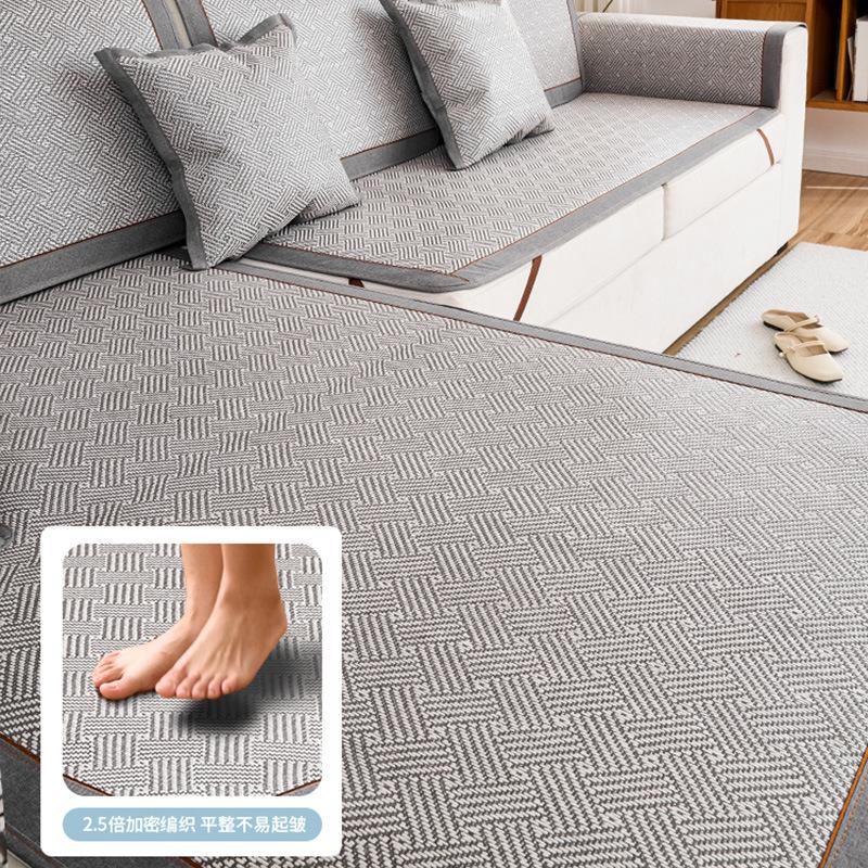 Summer Summer Rattan Mat Sofa Cushion Non-Slip Advanced Seat Cushion  New Sofa Cover Cover Cloth Towel