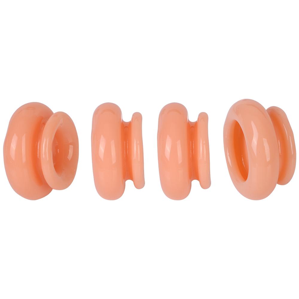 Δαχτυλίδια πέους ελεύθερου μεγέθους για άντρες Βάλανος όρχεις Κλείδωμα κόκορας μεγέθυνση Επέκταση ιατρικής καθυστέρησης εκσπερμάτωση Εξάσκηση σεξουαλικά παιχνίδια Ενήλικες 18