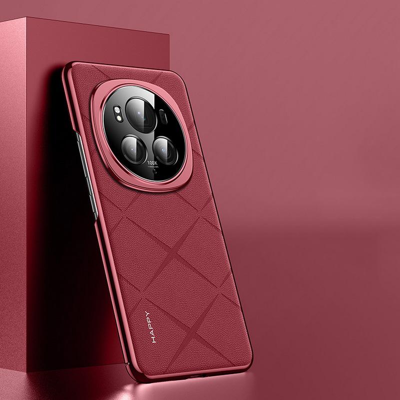 

Роскошный деловой простой кожаный чехол для Honor Magic 6 6Pro 6RSR Honor X50 жесткий тонкий чехол с хорошей текстурой и защитой от отпечатков пальцев для камеры, полностью противоударный защитный чехол For Honor X50 винный