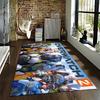 Overwatch Mecha Animal Print Flannel Rug Non-Slip, Suitable for Bedroom, Living Room, and Children's Room Decoration