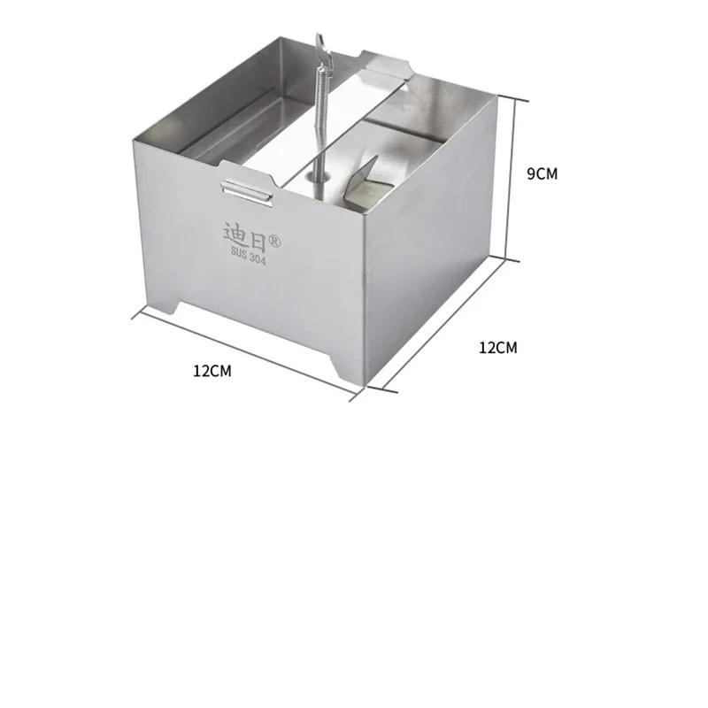 Tofu Presas Sūrio Gamybos Formos Gamintojas Metalinė Forma Pelėsis Varškės Įrankis Sojų Pupelių Dėžutė Spaudėjas Vandens Kinų Sietelis Rinkinys Tempeh Spaudėjas