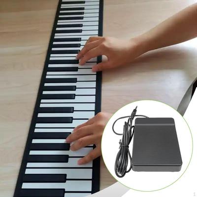 Piano Sustain Pedal Zubehör Robustes Musikinstrument für Synthesizer E-Pianos