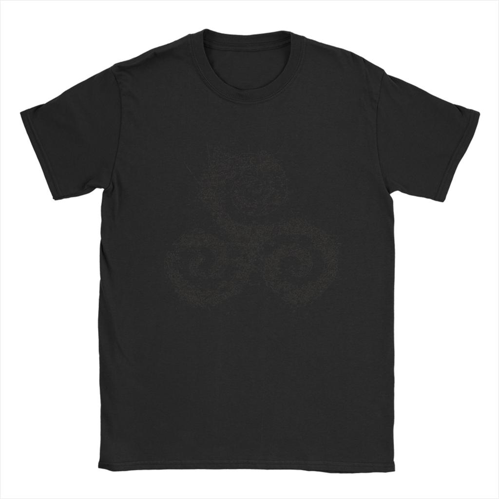 Streetwear Teen Wolf Triskelion Black Ink T-Shirt Unisex Cotton Short Sleeve O-neck Summer Clothes