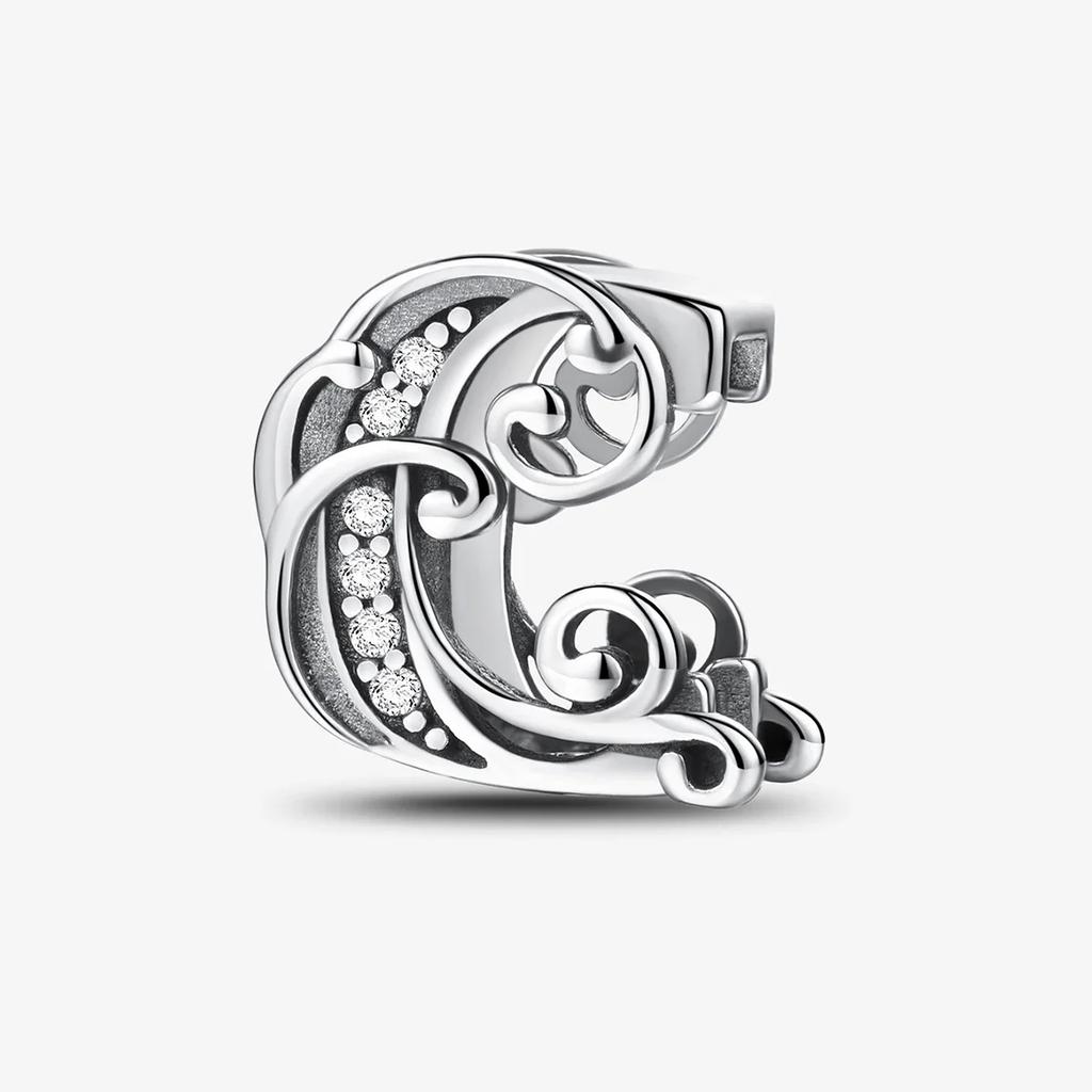 Kupfer Englische Buchstaben Anhänger Perlen Passen Original Pan DIY Armbänder Machen Geschenk Von Hoher Qualität Feiner Schmuck