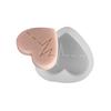 Different Heart Silicone Mold DIY Epoxy Resin Molds Table Ornament Mould Scented Candle Plasters Making Tool Easy Clean