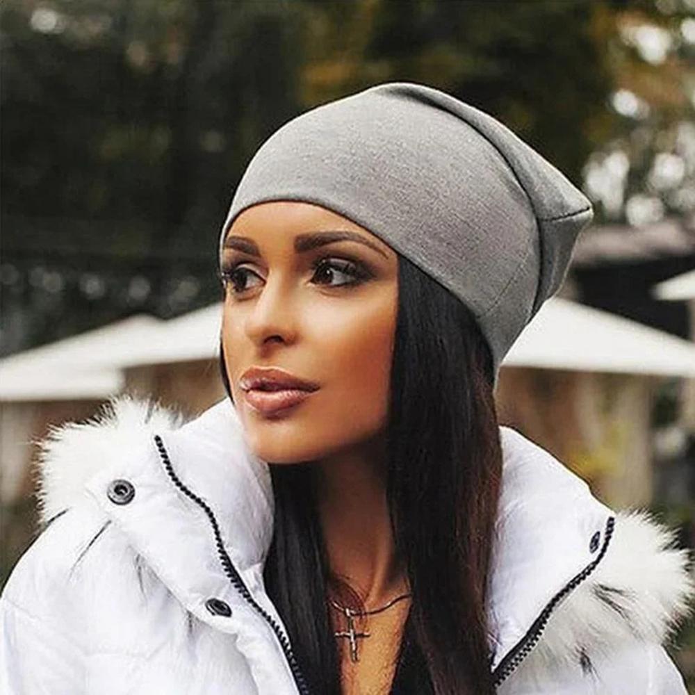 Winter Skullies Unisex Slouchy Beanie Hip Hop Elastic AP Cap One Size Hat