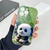 Søt tegneseriemønster kremteksturhylster Bølget kant mykt silikondeksel Telefondeksel til Xiaomi Redmi