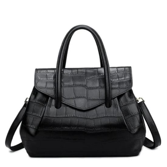 

New High-quality Designer Handle Tote Bag Women s Crocodile Vintage Large Shoulder Messenger Bag