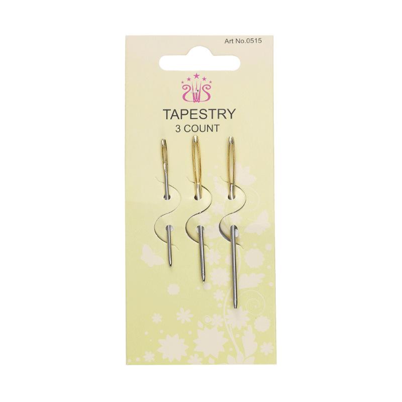 Sewing Curved Needle Leather Craft Sewing Accessories C Type Stitching Big Eye Needle Long Straight Needles Hand Repair Sewing