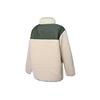 Vans Casual Sherpa Fleece Sports Jacket Women Outerwear Cream VN0A5LJ3BWQ