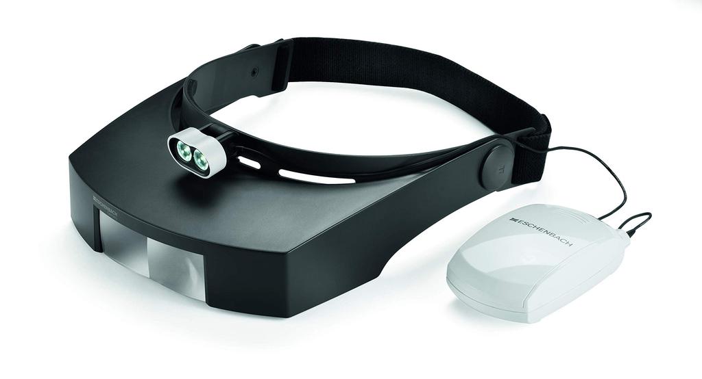 ESCHENBACH Lab Headband + 1 Lens Set (2.5x Binocular Lenses) 1648-25