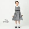Ever Closet Formal Perfect for School Entrance and Size Gray Children's Clothing, Girls' Dress, Graduation, 90,