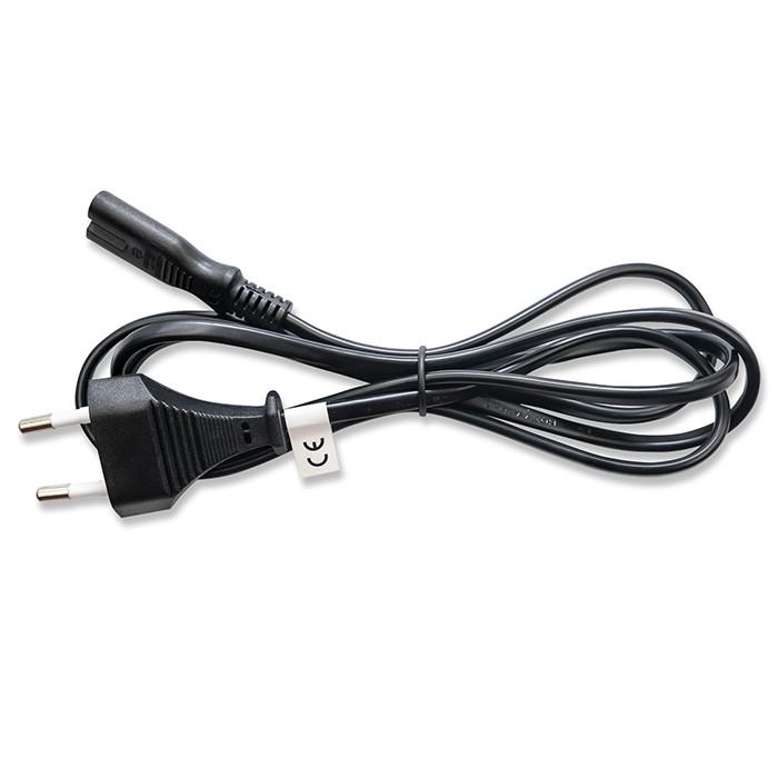 Qoltec Kabel Zasilający IEC C7 / CEE 7/16 | Ósemka | 2x0.5mm² | 1.4m