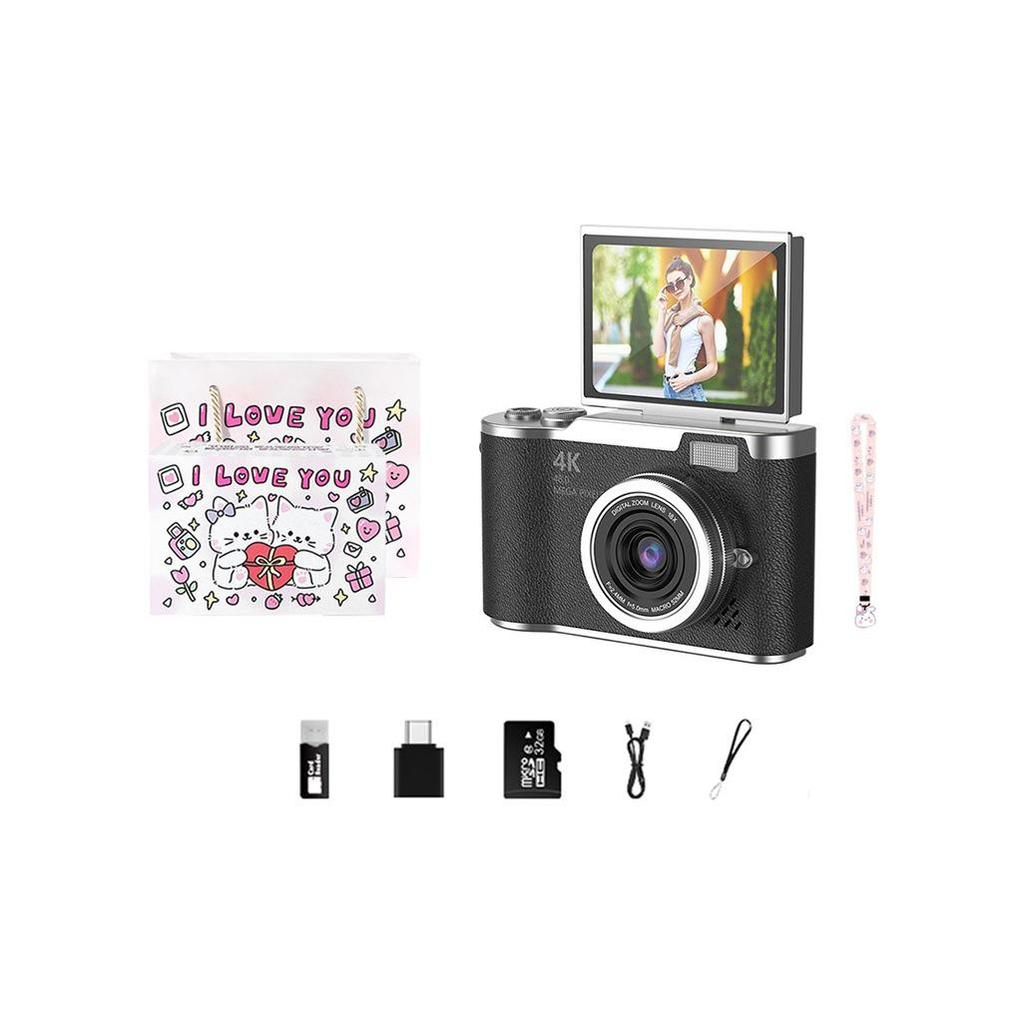 Entry-Level HD CCD Flip Screen Digital Camera for Students