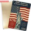 Tin Sign th Anniversary Of American Independence   Retro Patriotic USA Flag Statue Of Liberty Wall Plaque Metal Poste