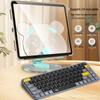 360° Rotating Foldable Acrylic Tablet Stand with Anti-slip Base