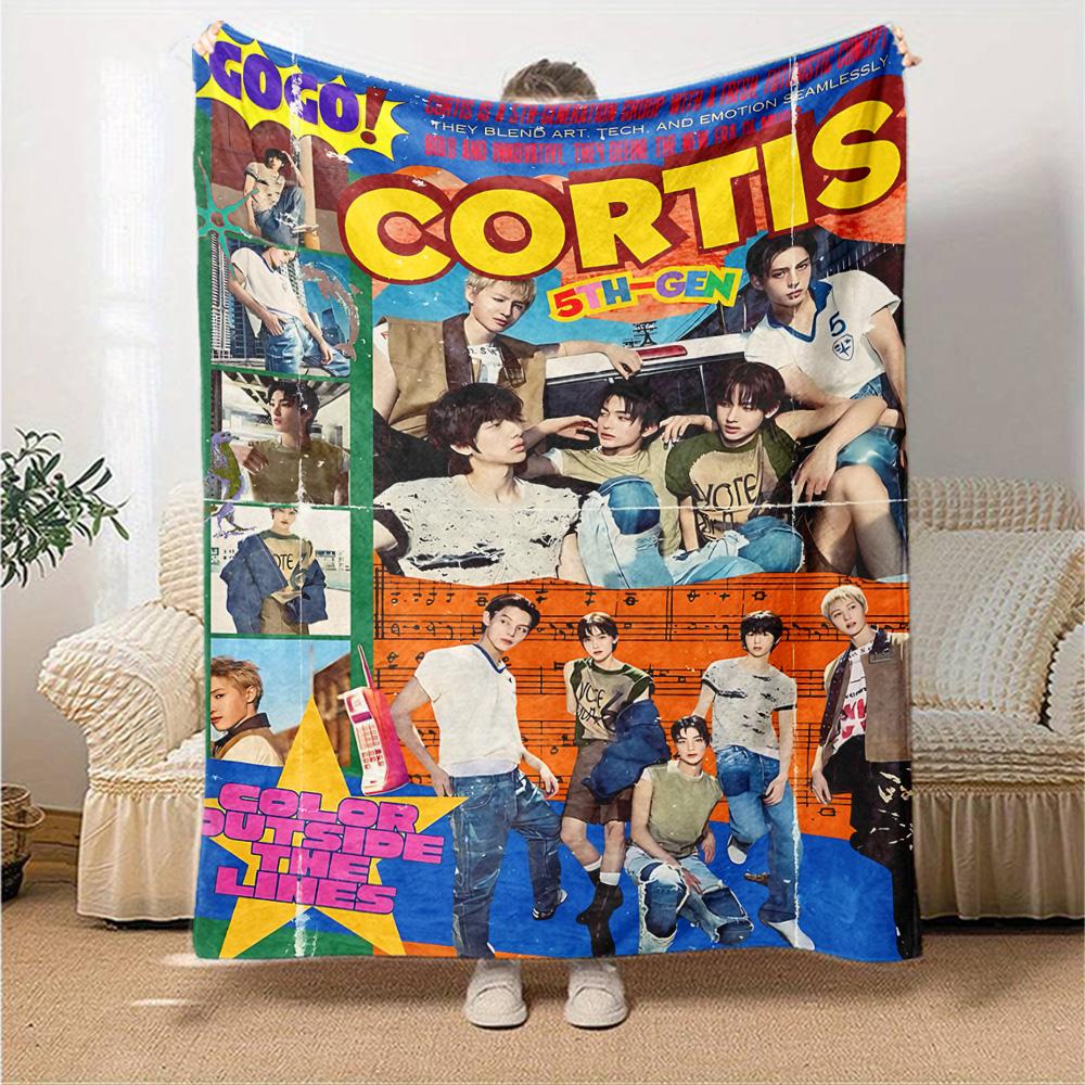 Musik Jugend Träume Freundschaft Abenteuer Wachstum Flanelldecke Super Weich Warm Gemütlich Decke Für Sofa Bett Büro Reisen Ganzjahres Heimdeko Geschenk