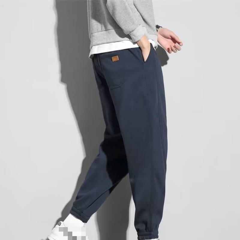Spring Autumn Loose Fit Jogging Pants With Drawstring For Teenagers Casual Wear