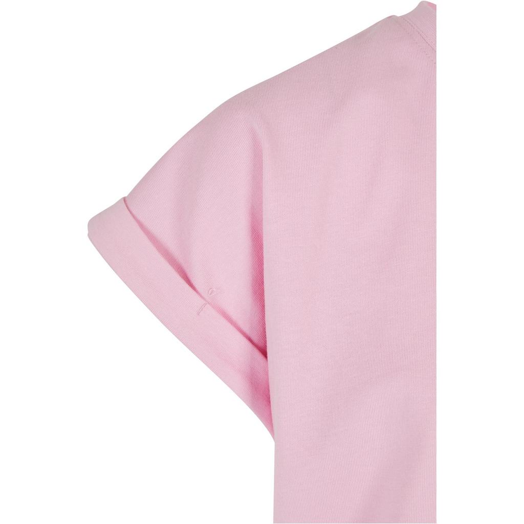 Urban Classics Meisjes Biologisch T-shirt met Verlengde Schouder (Pak van 2)