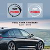 1Pcs Car Fuel Tank Cap Stickers Vinyl Fashion Decoration Auto Styling For Ford Focus MK1 MK2 MK4 MK3 Fiesta Line Kugo Transit Escape Fusion Explorer