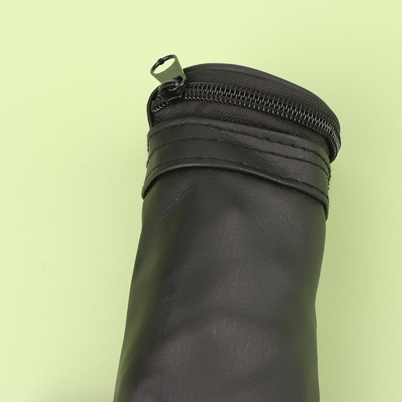 Artificial Leather Rod Box Pool Cue Storage Bag Cue Sticks Bags Foldable Adjustable Shoulder Strap Billiard Rod Sleeve