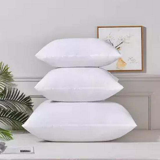 Silk Cotton Filled Cushion Insert 45x45 Cm - Sofa Pillow Core for Living Room